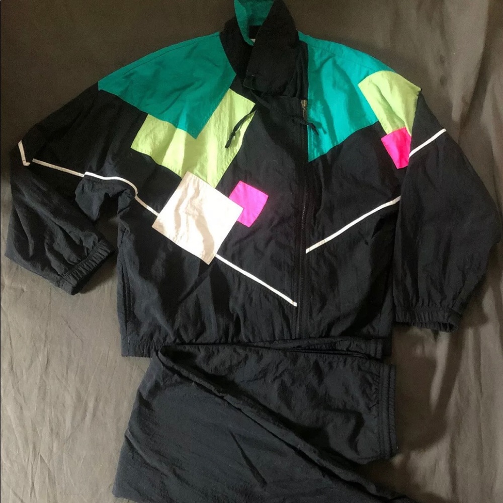 Vintage Head Windbreaker Jacket/ Pants Dank 90’s